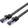 ECLD-OCTFT/BK30 LANケーブル Cat8 準拠 フラット 高速 40Gbps ストレート 爪折れ防止 イーサネットケーブル エレコム 28512087