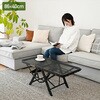 TAT-8670(MBK) タフライトアクションテーブル YAMAZEN(山善) 75135543