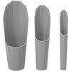 FG プラ 多肉土入れセット グレー 浅香工業