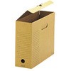 343602)ボックスファイル FL-081BF蓋付A4E 10冊 プラス(文具)