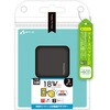 【+ECO】USB X2/PD対応 TYPE-C×1AC充電器3.6Aブラック エアージェイ