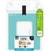 【+ECO】USB X2/PD対応 TYPE-C×1AC充電器3.6Aホワイト エアージェイ