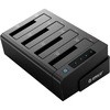 ハードディスクケース データ転送 クローン機能付き 2.5/3.5インチ SATA HDD/SSD対応 4台搭載可能 ORICO