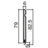 DD-5051-MBJB 幅木 クッション幅木ワイドタイプ TOSTEM(LIXIL) 29017539