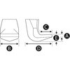 3-200-S NO．11・30用標準アーム(3本組) KUKKO(クッコ) 29047419