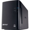 ドライブステーション ミラーリング機能搭載 USB3．0用 外付けHDD 2ドライブモデル BUFFALO(バッファロー)