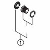 クランク取付ボルトユニット (クランクキャップ：シルバー) SHIMANO(シマノ)