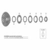 Y1PP01110 CS-HG400-9 bNO11T SHIMANO(V}m) 31105673