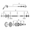 Y30T98010 FH-T610 NCbNN~168mm SHIMANO(V}m) 31113118