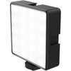 撮影用ライト LEDビデオライト 四角形8×8cm 5段階調光 USB充電式 2000mAh エレコム