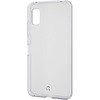 AQUOS wish3 (SH-53D) ケース ソフト 衝撃吸収 背面カメラ周り保護 ストラップホール付 エレコム