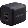 EC-AC4245BK USB Type-C [d PD PPSΉ vo45W Type C~2 ܂肽݃vO ^ y GR 31177355