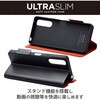 PM-X232PLFUBK Xperia 10 V (SO-52D/SOG11) ケース ソフトレザー 手帳型 マグネット 衝撃吸収 超軽量 エレコム 31177608