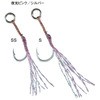 S アシストフック リトルスナイパー シングル 夜光ピンク/シルバー GA-037 がまかつ Gamakatsu 31279774