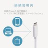 MPA-CC13A20NWH USBP[u C-C USB3.1 Power DeliveryΉ ^CvC X}[gtH ^ubg GR 31310126