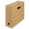 ボックスファイル A4 ヨコ フタ付 ファイルボックス プラス(文具)