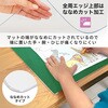 DM-168AW(41118) 安心 デスクマット 斜めカット 下敷き付き 光沢 軟質 PLUS(プラス)[文具] 31531185