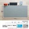 DM-126MW(41335) 斜めカット デスクマット 下敷き付き グレー 半光沢 マウス対応 軟質 PLUS(プラス)[文具] 31531544
