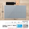 DM-106MW(41336) 斜めカット デスクマット 下敷き付き グレー 半光沢 マウス対応 軟質 PLUS(プラス)[文具] 31531553