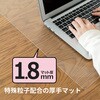DM-107LS(41353) デスクマット 透明 光沢 マウス対応 軟質 PLUS(プラス)[文具] 31531648