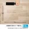 DM-107C(40945) 片面無移行 デスクマット 透明 光沢 軟質 PLUS(プラス)[文具] 31531788