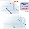 DM-106C(40946) 片面無移行 デスクマット 透明 光沢 軟質 PLUS(プラス)[文具] 31531797
