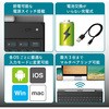TK-CAP02BK L[{[h CX Bluetooth  P[X̌^ iKpx }`yAOΉ ėp Jo[ GR 31901023