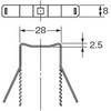 PYC-S FOR MY 共用ソケット保持金具  角形ソケット用 omron(オムロン) 32689937