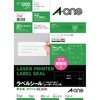 ラベルシールレーザープリンタ専用 マット紙ラベル 再生紙タイプ エーワン(ラベル)
