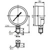 汎用型連成計(A枠/立形)75Φ 長野計器