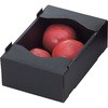 トマト1kg黒サービス箱 ヤマニパッケージ