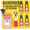 ロックアウトステーション(付属品付き) 非導体パドロック ロックアウト金具 安全タグ付き PANDUIT(パンドウイット)