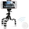 P-STFLRGY スマートフォン用/フレキシブル三脚/Bluetoothリモコン付 エレコム 33660184
