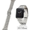 AW-44BDSS7SV アップルウォッチ AppleWatch バンド SE 6 5 4 ( 44mm ) 3 2 1 ( 42mm ) ベルト ステンレス無垢 エレコム 33660324