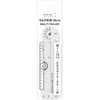 マルチ定規＜16cm＞ デザインフィル(ミドリ)