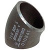 45EL 溶接式管継手(黒)45°ロングエルボ ベンカン機工 34667421