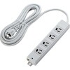T-WRM3430LG/RS 電源タップ 延長コード 4個口 3P マグネット 抜け止め 固定用フック穴付き 工事用 熱に強い二重構造 RoHS OAタップ エレコム 34693626