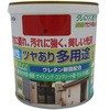 赤 水性ツヤあり多用途 アサヒペン 34717374