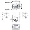 パワークランプボードマウントヘッダーストレート型10極(5極×2列) 3M(スリーエム)