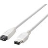 IE-962WH IEEE1394�P�[�u�� 9�s��-6�s�� FireWire�P�[�u�� �z���C�g �G���R�� 34929343