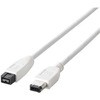IE-963WH IEEE1394�P�[�u�� 9�s��-6�s�� FireWire�P�[�u�� �z���C�g �G���R�� 34929352