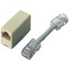 LANケーブル変換アダプタ ストレート/クロス 付属ケーブル7cm cat5 エレコム