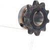 CB40B10TD16 スプロケット軸穴完成品(新JISキー溝) No.40 ノーブランド 13283535