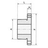 イソメックブッシング 3526形 N(新JIS平行キー) NBK(鍋屋バイテック会社)