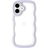 Wavy Case for iPhone 16 (purple)