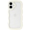 Wavy Case for iPhone 16 (ivory)