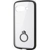 PM-P251TSLFCRBK Google Pixel 9a ケース ハイブリッド 衝撃吸収 軽量 薄型 カメラレンズ保護設計 リング付 エレコム 36210986