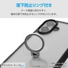 PM-P251TSLFCRBK Google Pixel 9a ケース ハイブリッド 衝撃吸収 軽量 薄型 カメラレンズ保護設計 リング付 エレコム 36210986