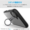 PM-P251TSLFCRBK Google Pixel 9a ケース ハイブリッド 衝撃吸収 軽量 薄型 カメラレンズ保護設計 リング付 エレコム 36210986