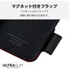 PM-P251PLFUBK Google Pixel 9a ケース レザー 手帳型 マグネット 衝撃吸収 超軽量 薄型 ワイヤレス充電可 エレコム 36211047
